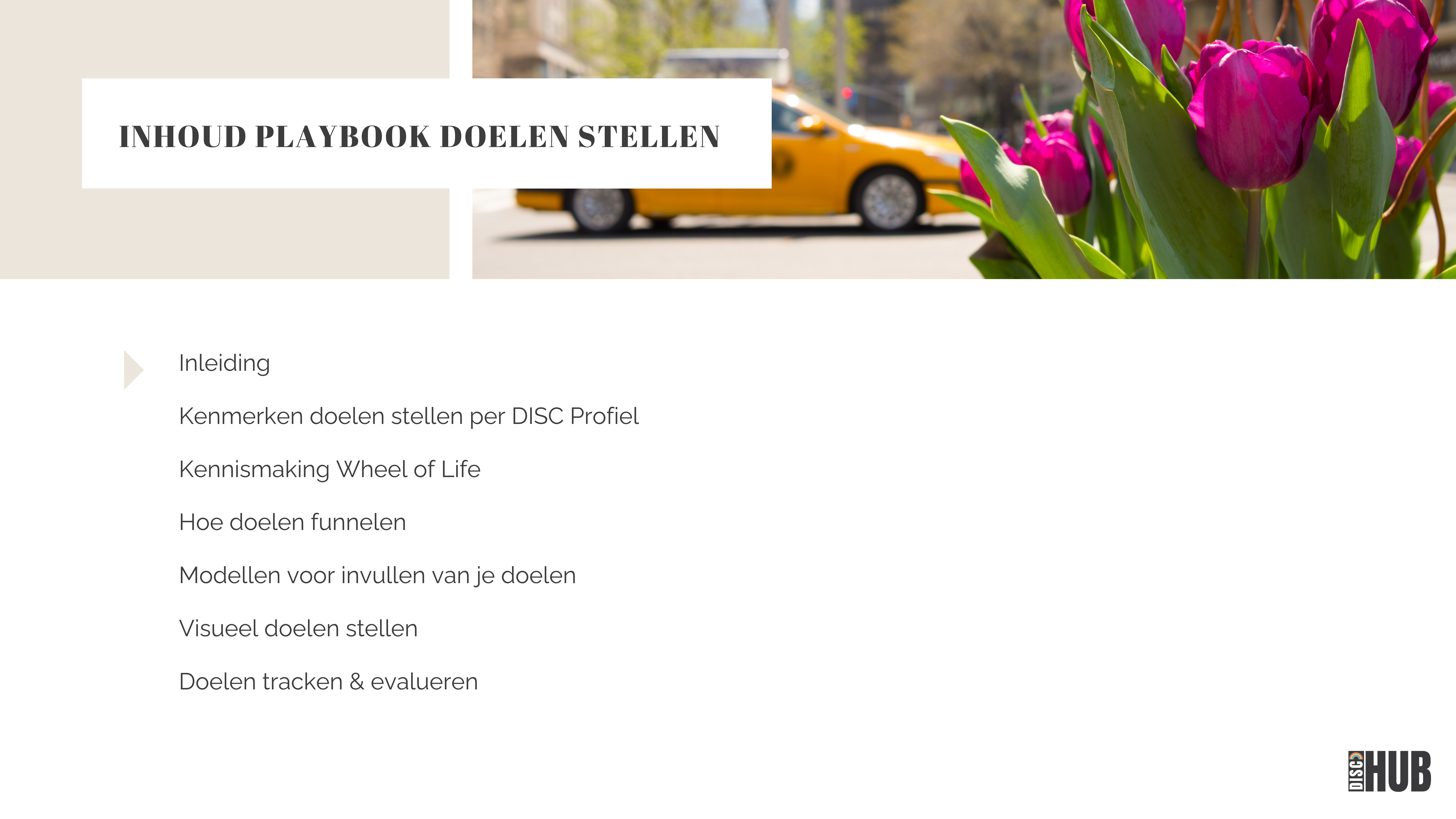 Doelen Stellen Playbook